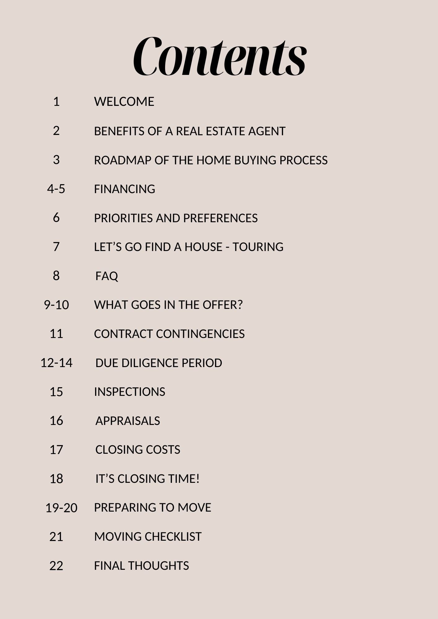 Home Sweet Home Buyer Guide