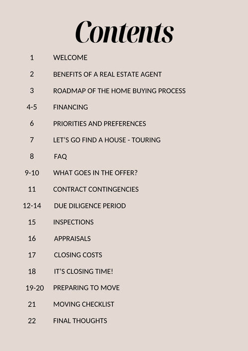 Home Sweet Home Buyer Guide